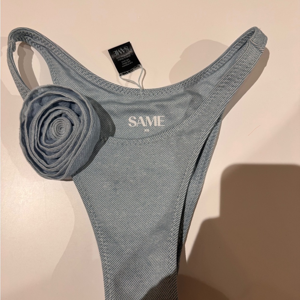 SAME Swim Blue One-Piece Swimsuit